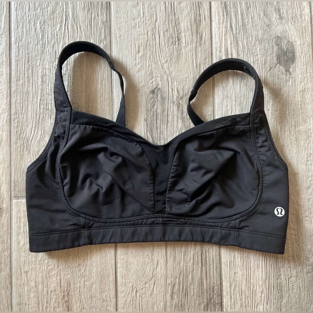 Lululemon Ta Ta Tamer Sports Bra, Black, 36DD